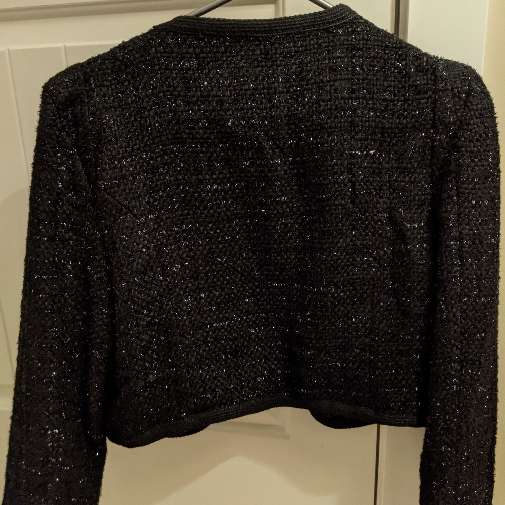 Cropped Tweed blazer - Picture 2 of 5